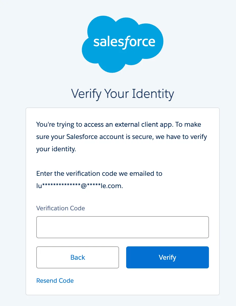 Verify your identity